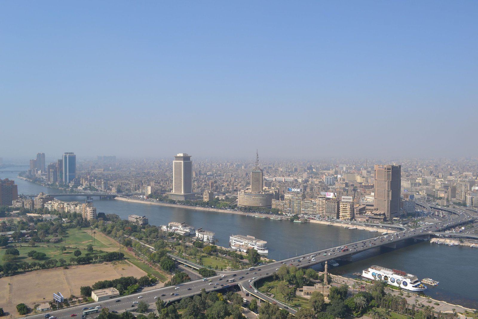 12 Day Tour cairo aerial view